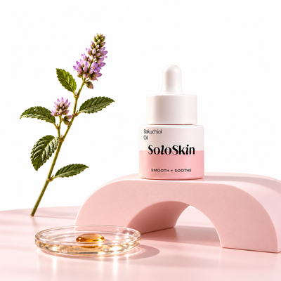 Bakuchiol face oil by Solo Skin London