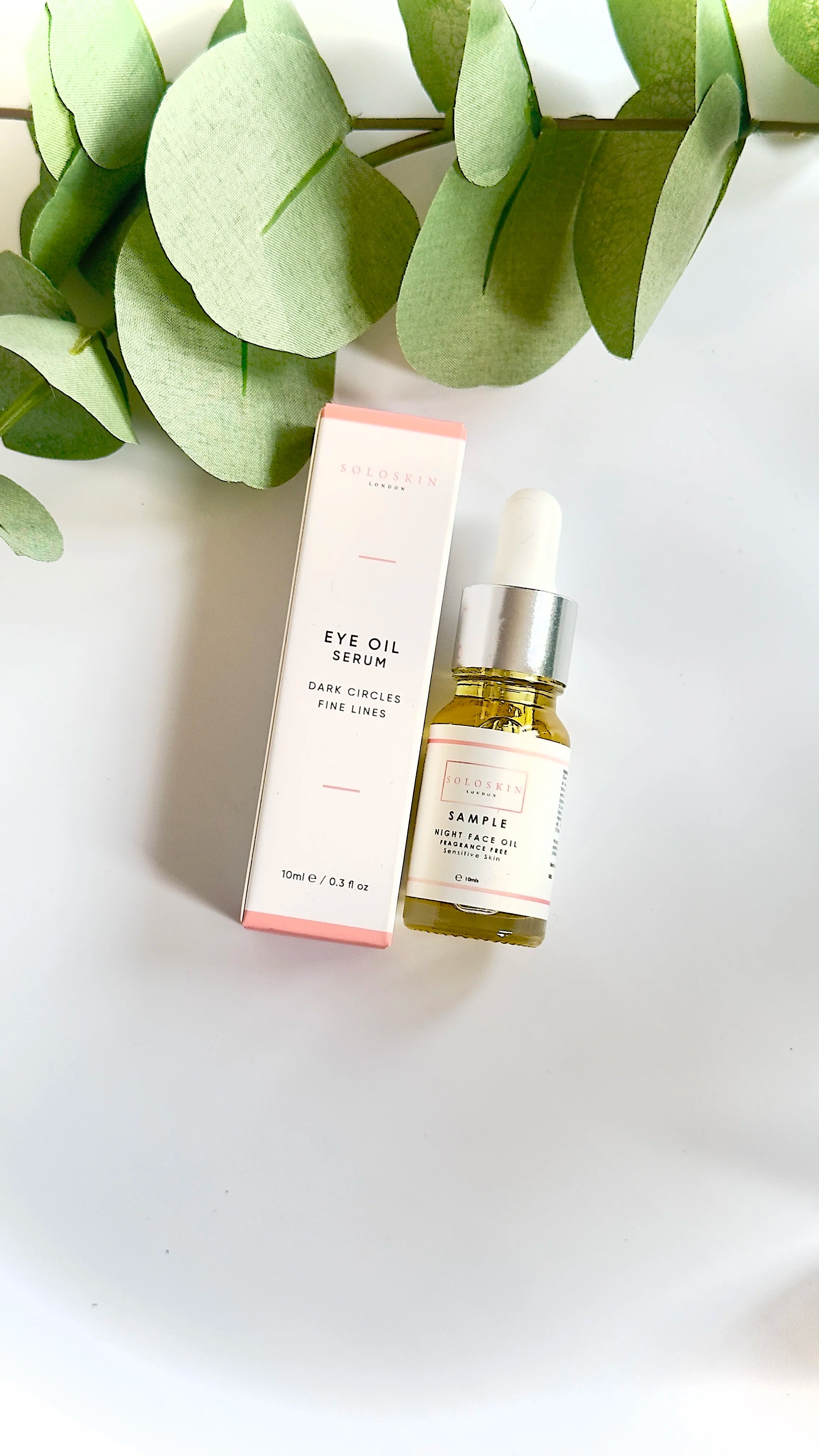 Eye oil and Night face oil